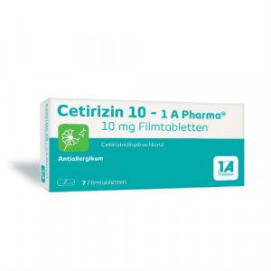 CETIRIZIN 10-1A Pharma Filmtabletten