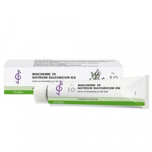 BIOCHEMIE 10 Natrium sulfuricum D 6 Creme